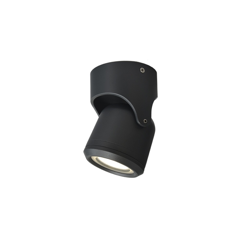 it-Lighting Crescent 1xGU10 Outdoor Spot Anthracite D:90x90x130mm (80206044)