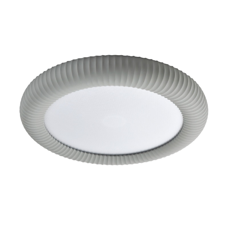 Inlight Φωτιστικό Οροφής Γύψινο LED 36W, 3000K, Γκρι D:40x6,5cm(42054-Gray)
