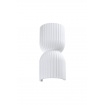 Inlight Φωτιστικό Τοίχου Γύψινο GU10 (x2), Λευκό D:13x26,5x7,5cm(43075-White)