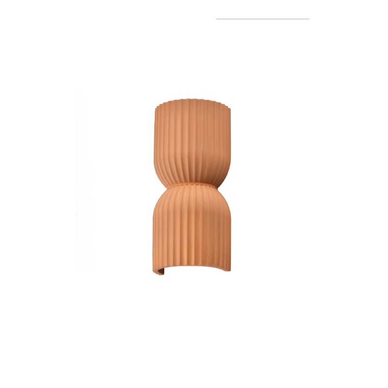 Inlight Φωτιστικό Τοίχου Γύψινο GU10 (x2), Κεραμιδί D:13x26,5x7,5cm(43075-Terracotta)
