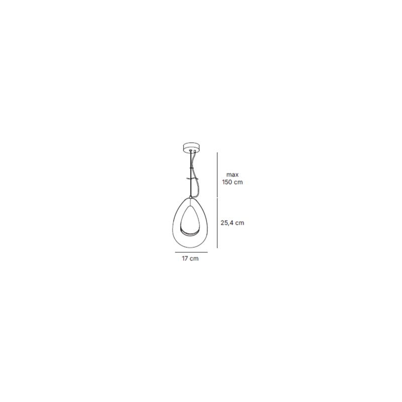 Inlight Κρεμαστό Γύψινο Φωτιστικό G9, Λευκό, D:25,4x17cm(4103-B-White)