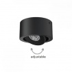 InLight Φωτιστικό Σποτ Οροφής LED 9W, 3CCT, Μαύρο, 36° D:10x5cm (9090-Black)