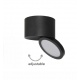 InLight Φωτιστικό Σποτ Οροφής LED 7W, 3CCT, Μαύρο, 100°, 8,7x6cm (9088-Black)