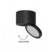 InLight Φωτιστικό Σποτ Οροφής LED 7W, 3CCT, Μαύρο, 100°, 8,7x6cm (9088-Black)