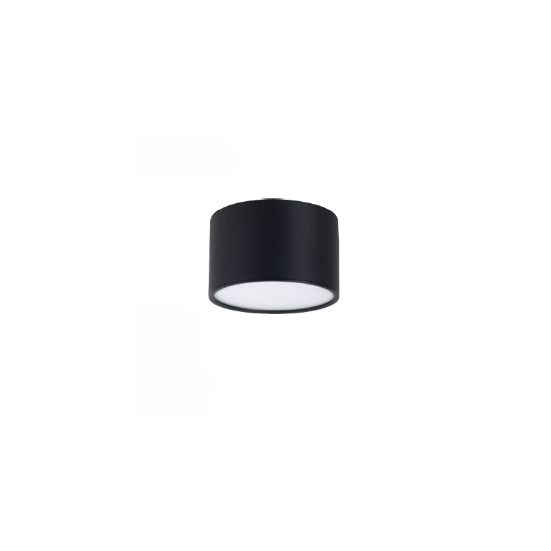 InLight Φωτιστικό Σποτ Οροφής LED 9W, 3CCT, Μαύρο, 100°, D:10x7,5cm (9089-Black)