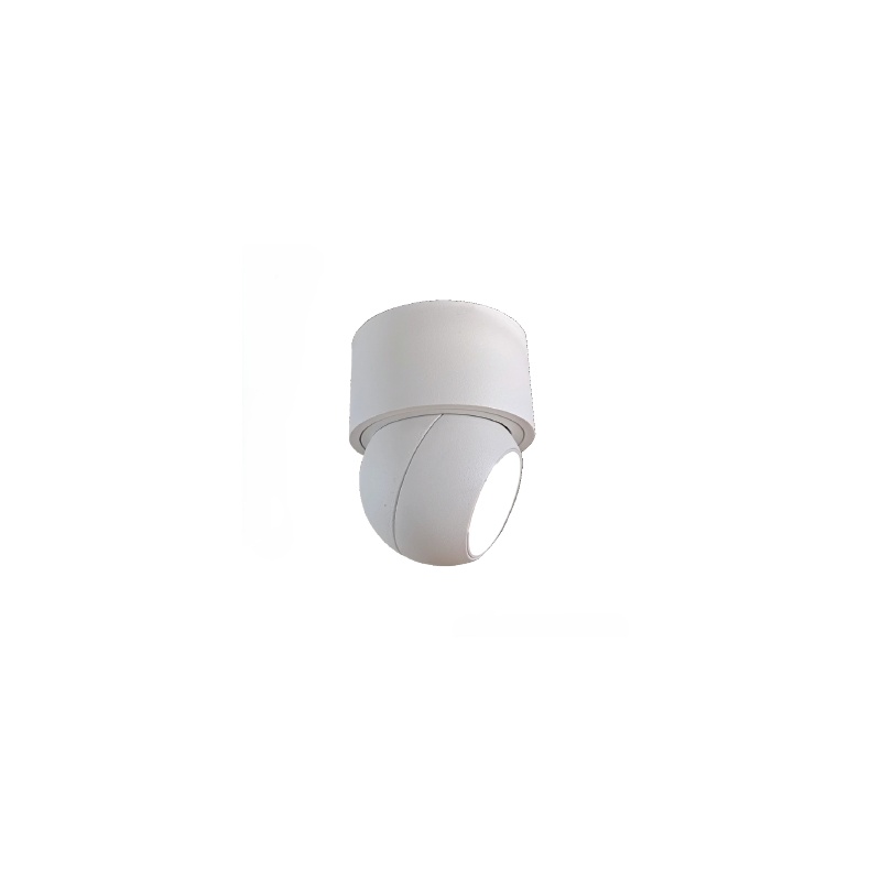 InLight Φωτιστικό Σποτ Οροφής LED 7W, 3000K, Λευκό, 8x10cm(9097-White)
