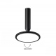 InLight Κρεμαστό Φωτιστικό Σποτ LED 12W, 3CCT, Μαύρο, 120°, D:18x22.2cm (9092-Black)