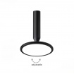 InLight Κρεμαστό Φωτιστικό Σποτ LED 12W, 3CCT, Μαύρο, 120°, D:18x22.2cm (9092-Black)