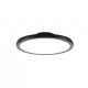 InLight Φωτιστικό Σποτ Οροφής LED 12W, 3CCT, Μαύρο, 120° D:18x4cm (9093-Black)