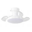 it-Lighting CLARK Ανεμιστήρας Οροφής με LED 24W, DC Μοτέρ & Smart App - Total White (102001110)
