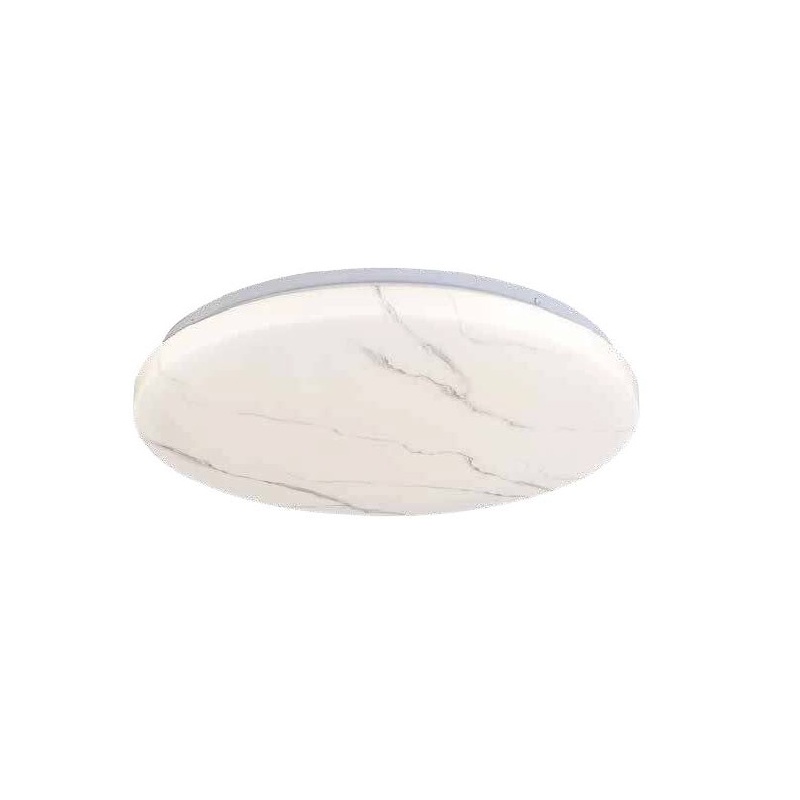 InLight Πλαφονιέρα οροφής LED 36W 4cct από λευκό ακρυλικό D:50cm (42050-Α-Λευκό)