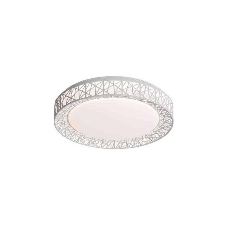 InLight Πλαφονιέρα οροφής LED 36W 4cct από λευκό ακρυλικό D:50cm (42049-Λευκ΄΄ο)