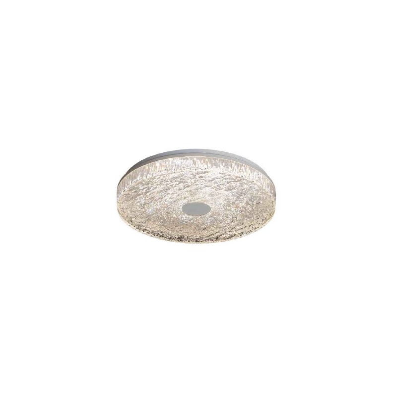 InLight Πλαφονιέρα οροφής LED 36W 4cct από λευκό ακρυλικό D:50cm (42048-Α)