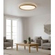 InLight Πλαφονιέρα οροφής από ξύλο, 27W 4CCT αλουμίνιο (42052-B)
