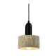 InLight Κρεμαστό φωτιστικό γκρι από travertine marble 1XΕ27 D:15 x 20cm (4086)