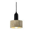 InLight Κρεμαστό φωτιστικό γκρι από travertine marble 1XΕ27 D:15 x 20cm (4086)