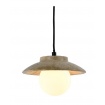 InLight Κρεμαστό φωτιστικό γκρι από travertine marble 1XG9 D:20 x 12.5cm (4093)