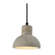 InLight Κρεμαστό φωτιστικό γκρι από travertine marble 1XΕ27 D:15 x 12.5cm (4094)