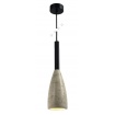 InLight Κρεμαστό φωτιστικό γκρι από travertine marble 1XΕ27 D:10 x 35cm (4091)