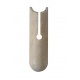 InLight Επιτοίχιο φωτιστικό γκρι από travertine marble 1XG9 D:10 x 35cm (43066)