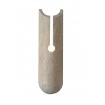 InLight Επιτοίχιο φωτιστικό γκρι από travertine marble 1XG9 D:10 x 35cm (43066)