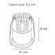Inlight Downlight σποτ 5W 3CCT σε μαύρη απόχρωση D: 4.1x6cm (X00360B)
