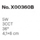 Inlight Downlight σποτ 5W 3CCT σε μαύρη απόχρωση D: 4.1x6cm (X00360B)