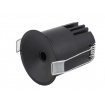 Inlight Downlight σποτ 9W 3CCT σε μαύρη απόχρωση D: 5,1x5,2cm (X00370B)