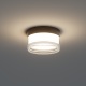 it-Lighting Ceiling LED 9W 3CCT Outdoor Ceiling Light black D:14cmx7,8cm (80301050)