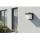 it-Lighting Redwood LED 13W 3CCT Outdoor Wall Lamp Black D:17,5cm (80207410)