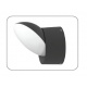 it-Lighting Wabash LED 7W 3CCT Outdoor Wall Lamp Black D:13cm (80208410)