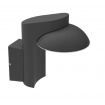 it-Lighting Wabash LED 7W 3CCT Outdoor Wall Lamp Black D:13cm (80208310)