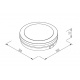 it-Lighting Klamath LED 36W 3CCT Outdoor Ceiling Light Grey D:30cmx5,2cm (80301130)