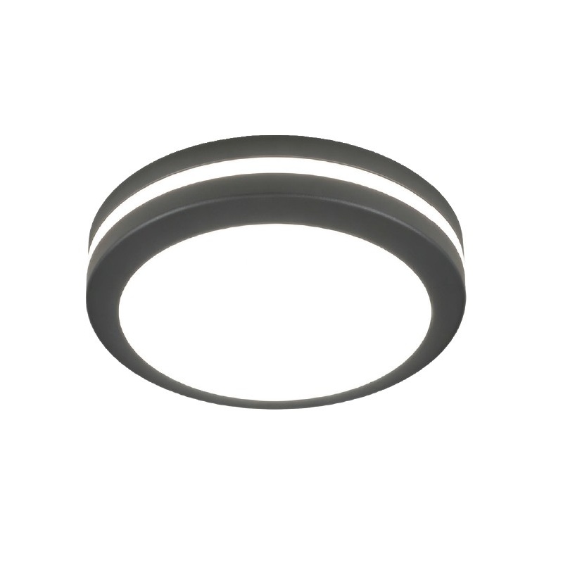 it-Lighting Klamath LED 36W 3CCT Outdoor Ceiling Light Anthracite D:30cmx5,2cm (80301140)