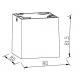 it-Lighting Monument 1xGU10 Outdoor Down Wall Lamp Grey D:8cm (80301034)