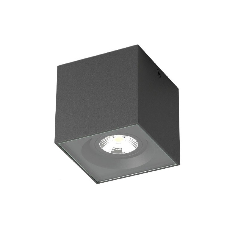 it-Lighting Monument 1xGU10 Outdoor Down Wall Lamp Anthracite D:8cm (80301044)