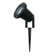it-Lighting Mercury 1xGU10 Outdoor Spike Light Black D:9,5cm (80600514)