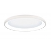 Inlight Πλαφονιέρα οροφής LED 28W 3CCT από λευκό μέταλλο και ακρυλικό D:50x5cm (42044-C-White)