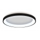 Inlight Πλαφονιέρα οροφής LED 28W 3CCT από μαύρο μέταλλο και ακρυλικό D:40x5cm (42044-C-Black)