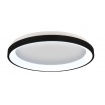 Inlight Πλαφονιέρα οροφής LED 28W 3CCT από μαύρο μέταλλο και ακρυλικό D:40x5cm (42044-C-Black)