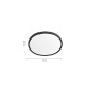 Inlight Πλαφονιέρα οροφής LED 40W 3CCT (by switch on base) σε ασημί απόχρωση D:50x2,5cm (42036-B-Sillver)
