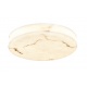 Inlight Φωτιστικό οροφής, LED 64W Alabaster & ritine, 7040 lm, 3CCT (by switch on base) D:80x6cm (42053-A)