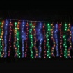Λαμπάκια Κουρτίνα 360 LED 18x20 ΣΕΙΡΕΣ Πολύχρωμα με Προγράμματα & Αντάπτορα 31VDC Δυνατότητα Επέκτασης max 2 Set με Καλώδιο Διάφ
