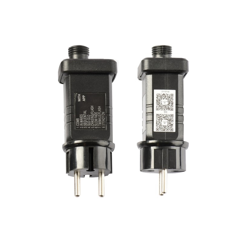 1000LEDS Αντάπτορας 31VDC 8.4W 8 ΠΡΟΓΡΑmmΑΤΑ & BLUETOOTH APP ON/OFF + 8 FUNC. + TIMER + DImmER (X0812WFAB)