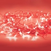 Λαμπάκια 50 LED σε Σειρά Σταθερό Μπλε Καουτσούκ με μπαταρίες 2xΑΑ & Καλώδιο Διάφανο 300mm IP20 4900mm (X0650412)