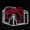 ΚΟΥΤΙ ΔΩΡΟ 700DOUBLE NEON LED ΜΟΤΙΦ Λευκό & Κόκκινο ΣΤΑΘEΡΟ 50m IP65 1.5m Καλώδιο 8,5Μ (X087002424)