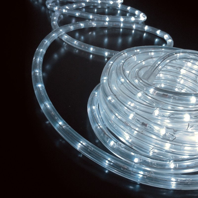Φωτοσωλήνας Μονοκάναλος Ψυχρό Λευκό LED 36L/m 50m κοπή ανά 1m IP65 & 3 Set Εξαρτήματα (X0818221N)