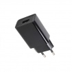 USB Μαύρος Αντάπτορας 230VAC 0.45A / 5VDC 1A (USBPLUG)