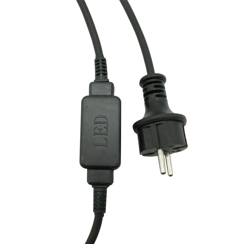 Καλώδιο με ΦΙΣ LED Δικάναλου Φωτοσωλήνα IP44 1.5m (LRP3WB)