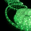 Φωτοσωλήνας Δικάναλος LED ΠράσινοΣ 36L/m 50m κοπή ανά 2m IP44 & 3 Set Εξαρτήματα (X0818522)